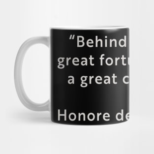 Balzac Quote Mug